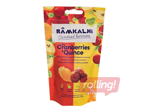 Sukādes Rāmkalni, lielogu dzērveņu un cidoniju, 80g