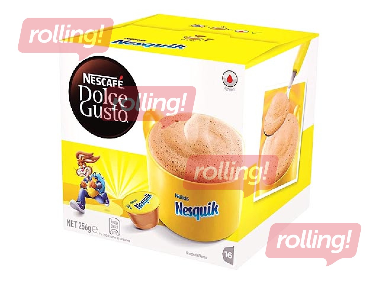 Šokolādes dzēriena kapsulas Nescafe Dolce Gusto Nesquik, 16gab