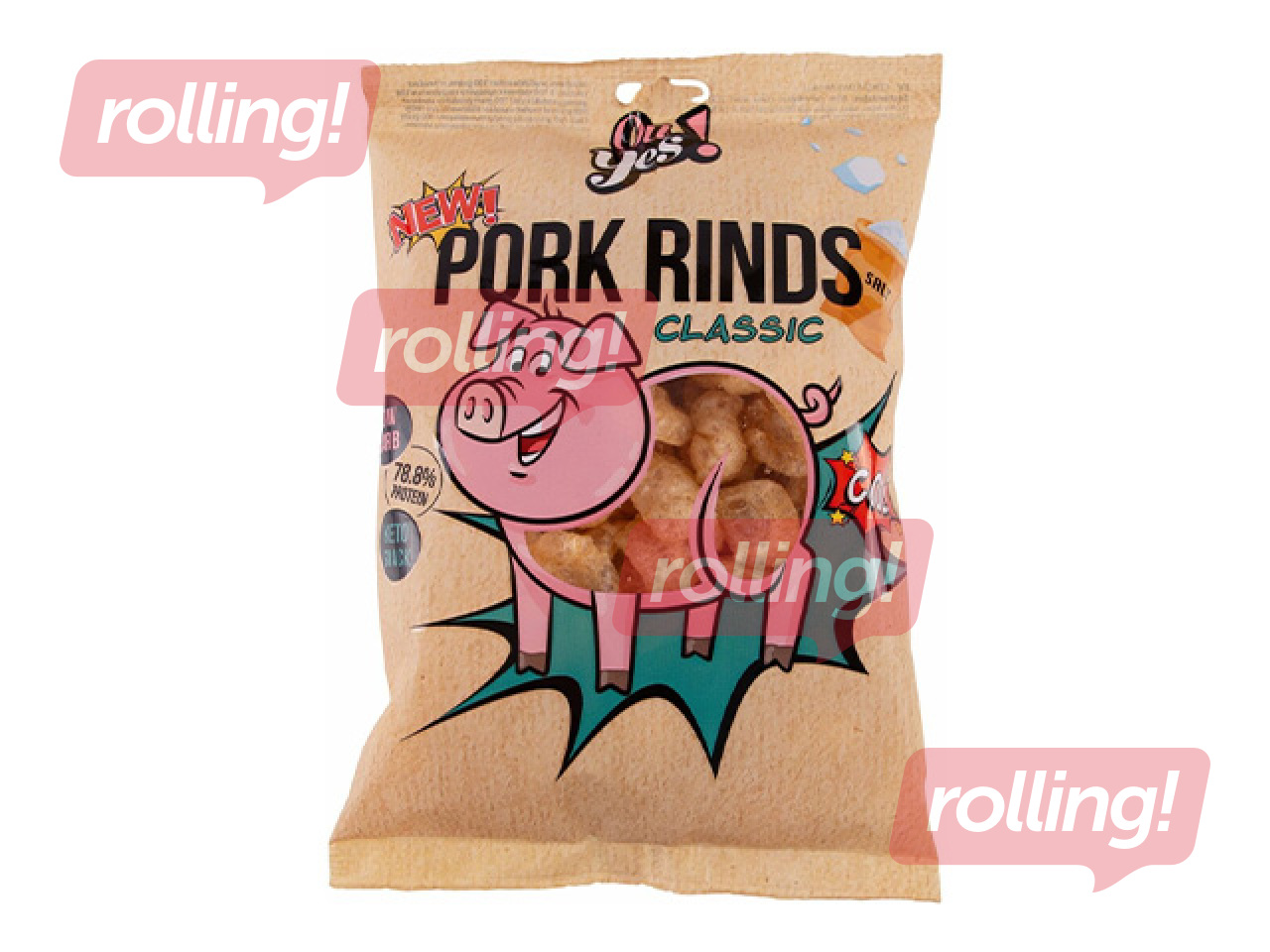 Cūku ādas Daugulis ar sāli, 60g