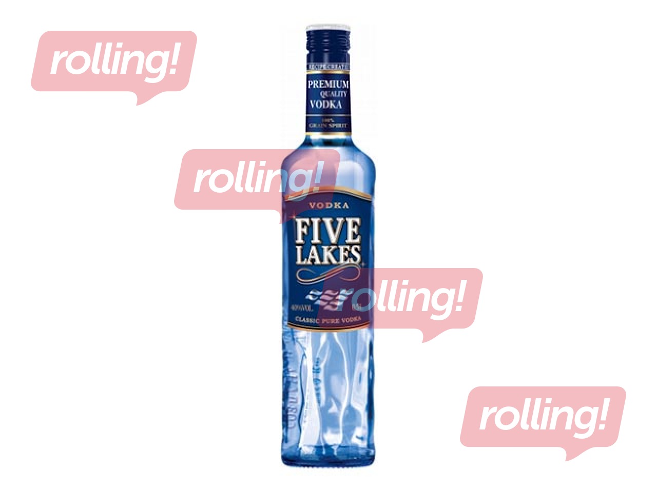 Degvīns Five Lakes, 40%, 500ml