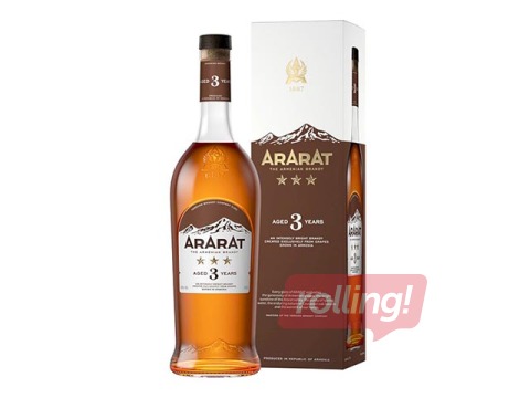 Brendijs Ararat 3*, 40%, 700ml