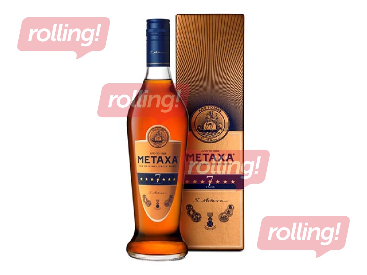 Brendijs Metaxa 7*, 40%, 700ml