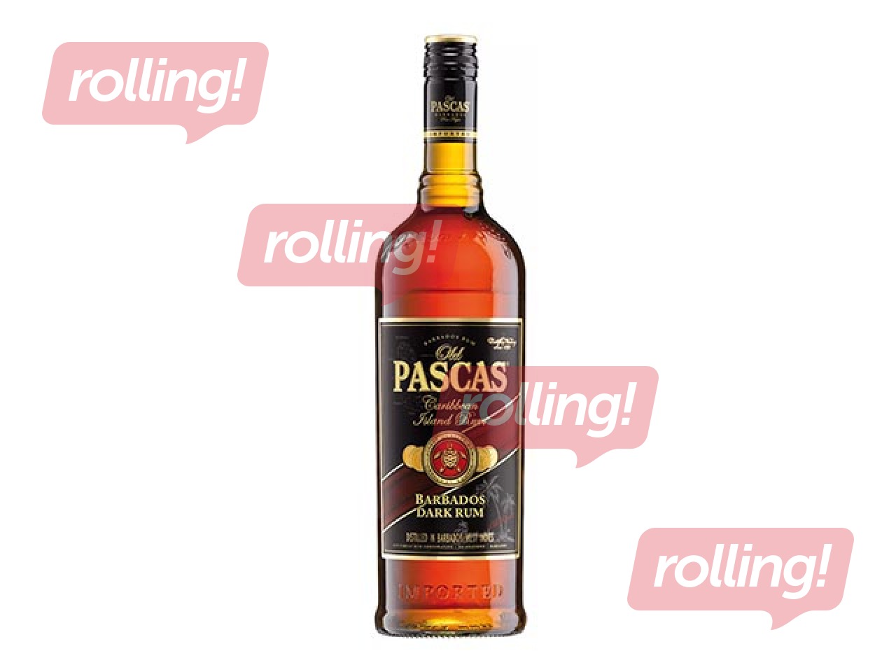 Rums Old Pascas Dark, 37.5%, 1l