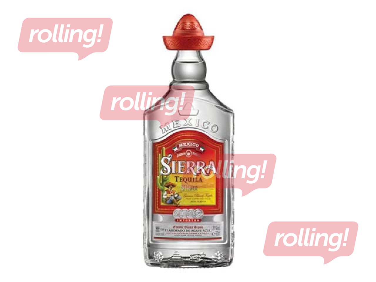 Tekila Sierra Silver, 38%, 700ml