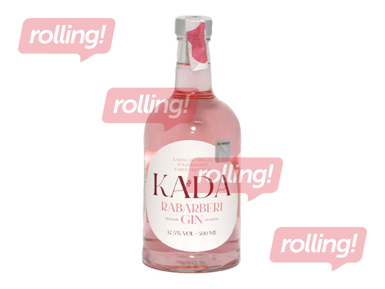 Джин Kada, Ревень, 37,5%, 500мл