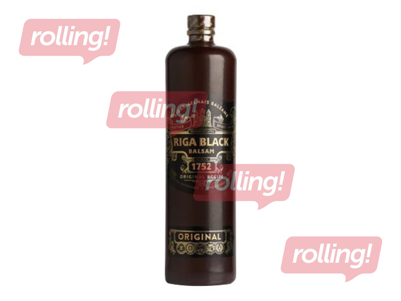 Uzlējums Rīgas Melnais Balzams, 45%, 700ml