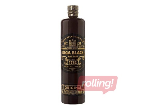 Uzlējums Rīgas Melnais Balzams, 45%, 1l