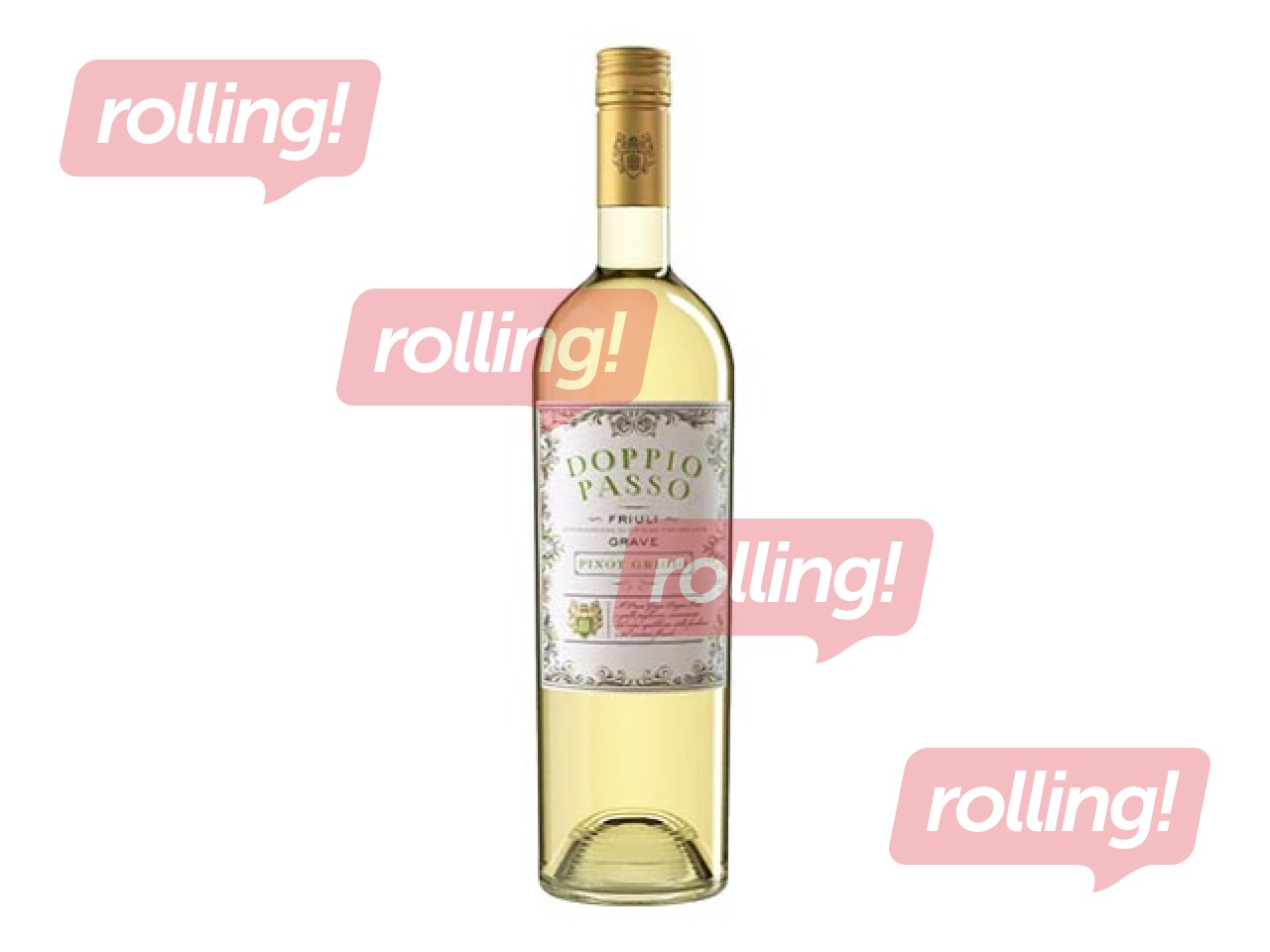 Baltvīns Doppio Passo Pinot Grigio DOC, 12.5%, 750ml