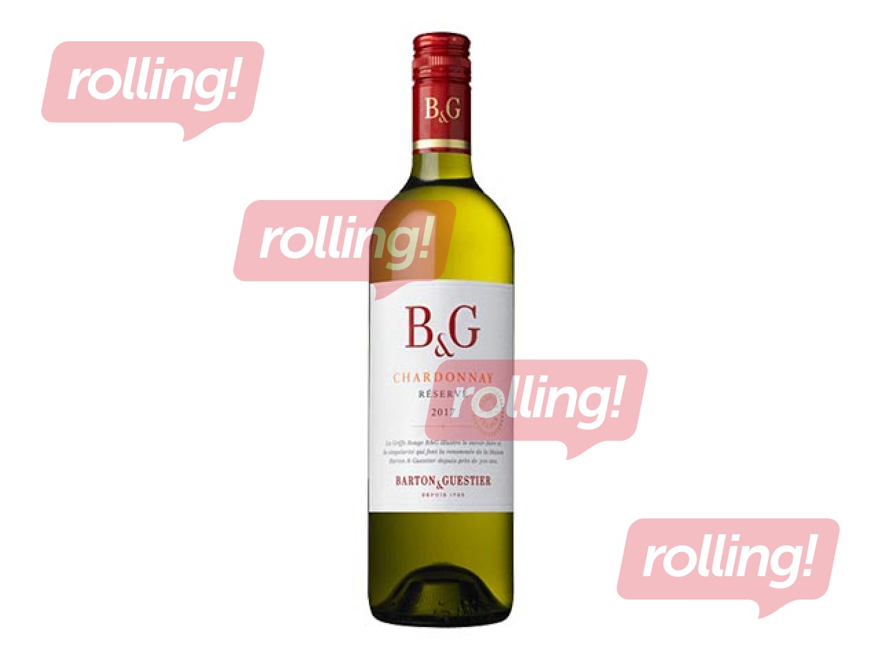 Baltvīns B&G Chardonnay Reserve, 13%, 750ml