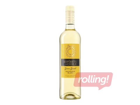 Baltvīns Espiritu De Chile, Sauvignon Blanc, Semi-sweet, 12%, 750ml