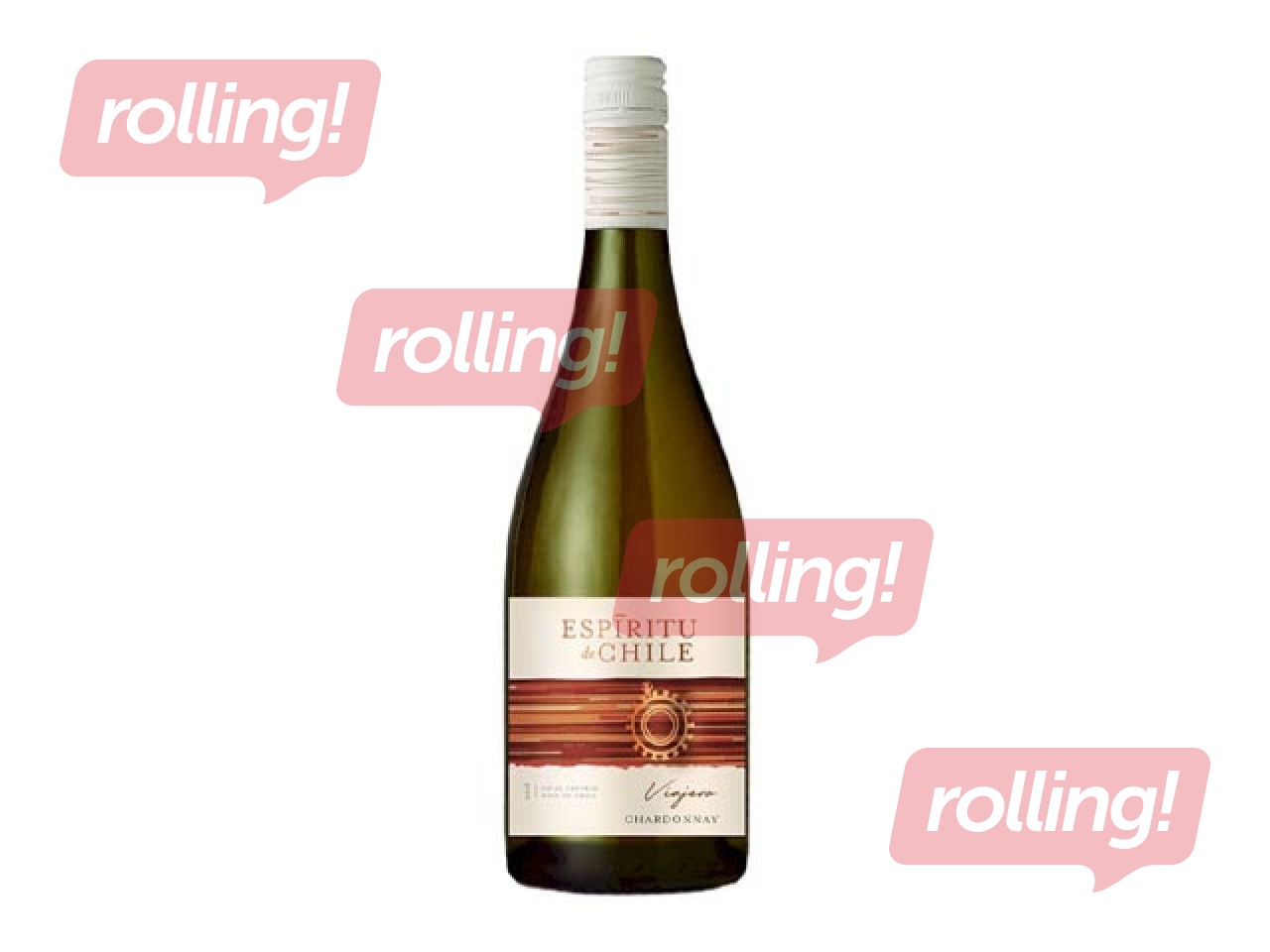 Baltvīns Espiritu De Chile, Viajero Chardonnay, 12.5%, 750ml