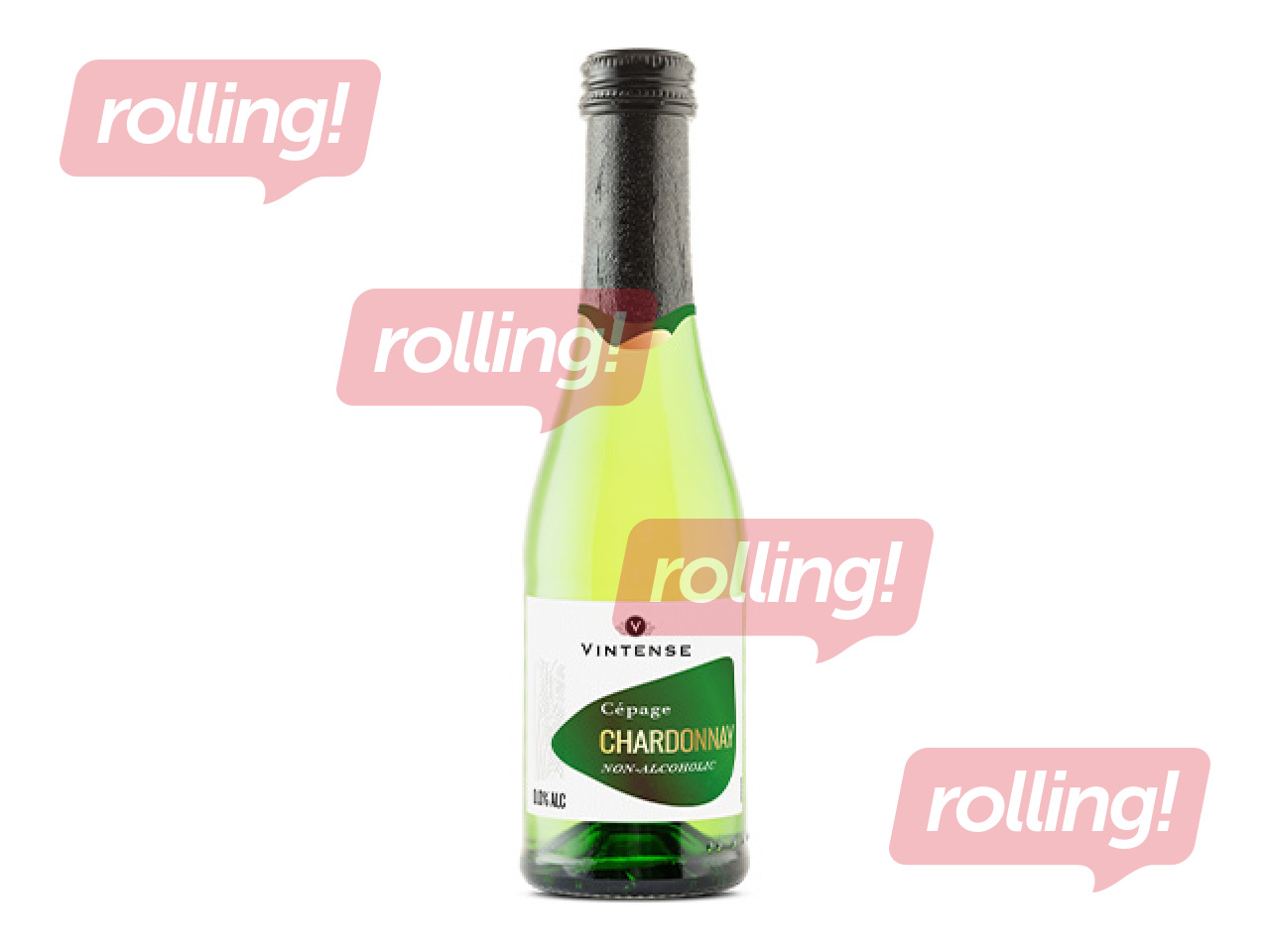 Bezalkoholiskais baltvīns Vintense Chardonnay, 200ml (Taras depozīts iekļauts cenā)