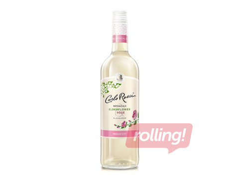 Baltvīns Carlo Rossi Elderflower & Rose, aromatizēts, 10%, 750ml