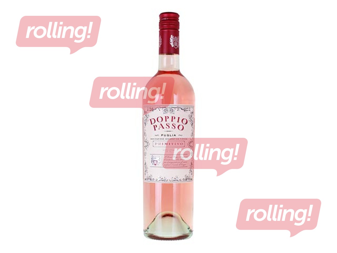 Rose wine Doppio Passo Primitivo Rose IGT, 12%, 0.75l