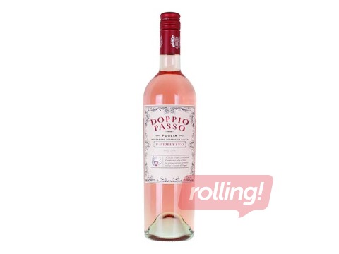 Sārtvīns Doppio Passo Primitivo Rose IGT, 12%, 750ml