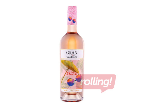 Sārtvīns Gran Castillo, Ibiza, Bobal Moscato, Rosé, 11%, 750ml