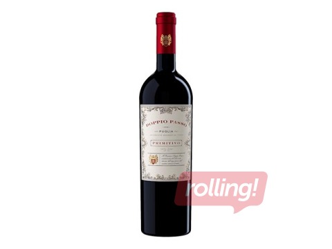 Sarkanvīns Doppio Passo Primitivo IGT Puglia, 13%, 750ml