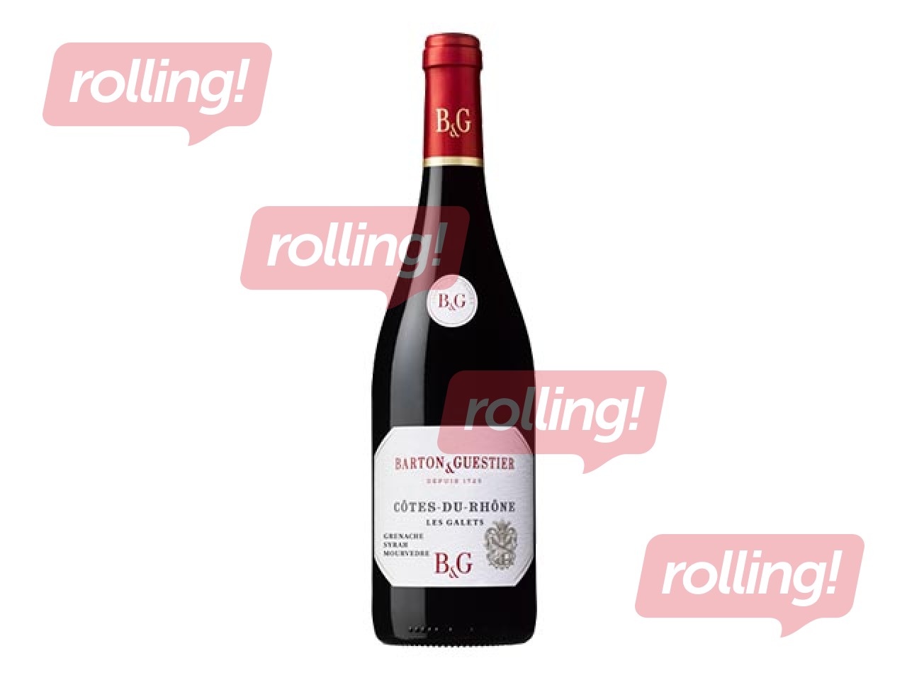Sarkanvīns B&G Cotes du Rhone, 14%, 750ml
