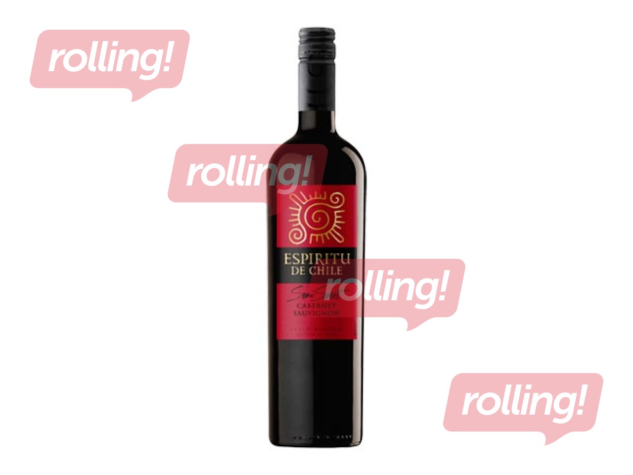 Punane vein Espiritu De Chile, Cabernet Sauvignon, poolmagus, 12%, 750ml