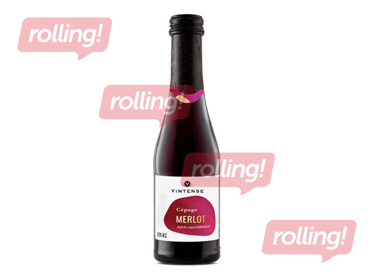 Punane vein Vintense Merlot, alkoholivaba, 0%, 200ml