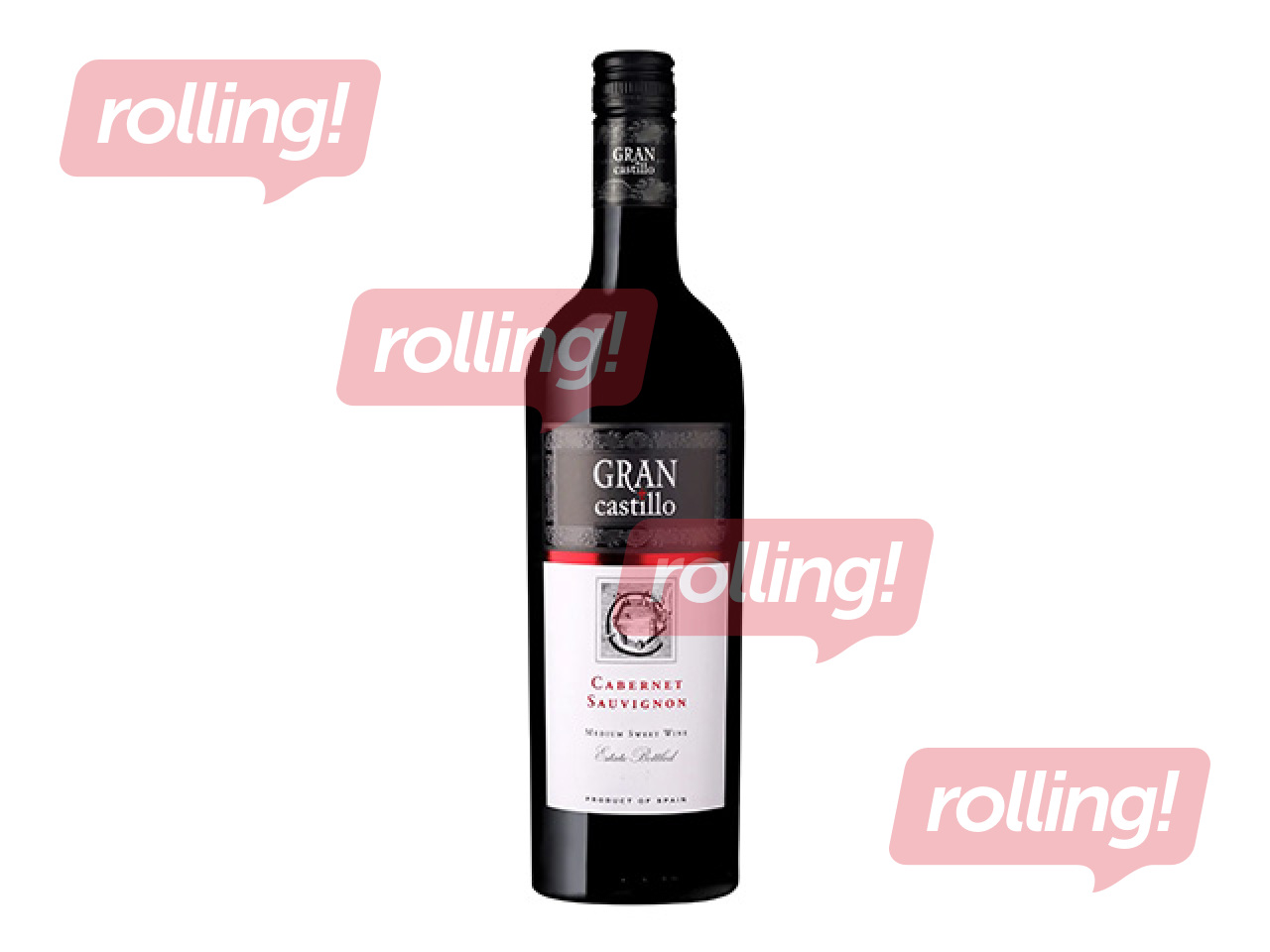 Sarkanvīns Gran Castillo, Cabernet Sauvignon, 12%, 750ml