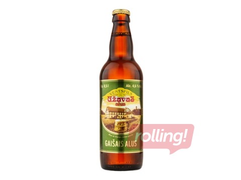 Alus Užavas Gaišais, 4.6%, 500ml (Taras depozīts iekļauts cenā)