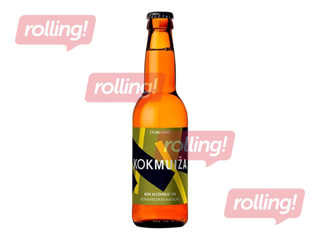 Bezalkoholiskais alus Kokmuižas IPA Celmlauzis, 330ml (Taras depozīts iekļauts cenā)