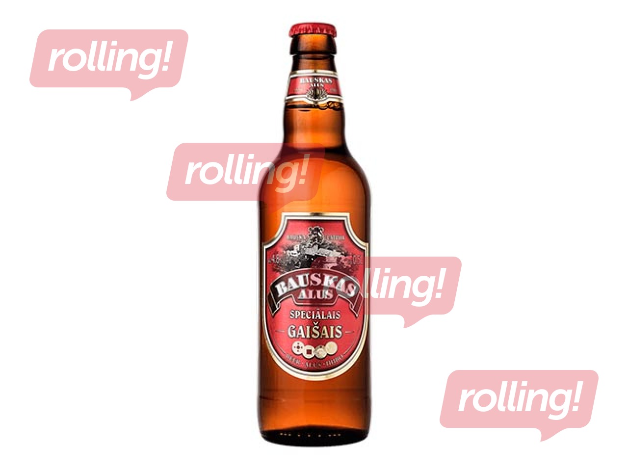 Alus Bauskas gaišais speciālais, 4.8%, 500ml (Taras depozīts iekļauts cenā)