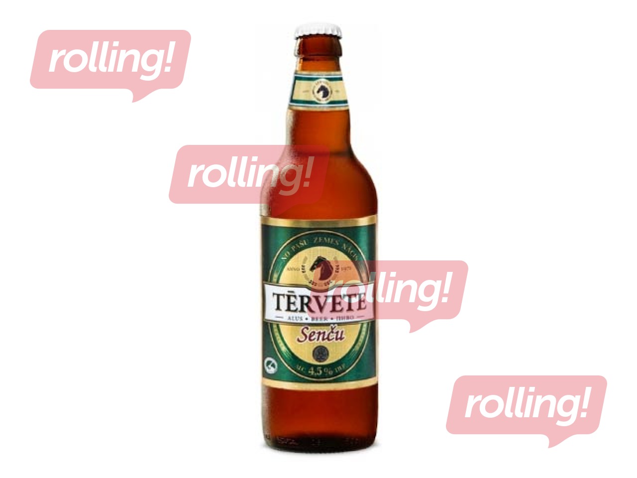 Alus Tērvetes Senču, 4,5%, 500ml (Taras depozīts iekļauts cenā)