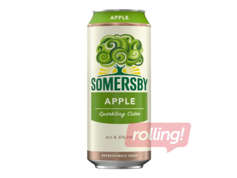 Сидр Somersby, Apple, 4.5%, 500мл