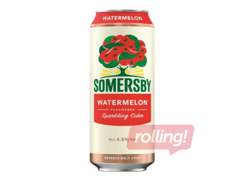 Сидр Somersby, Watermelon, 4.5%, 500мл