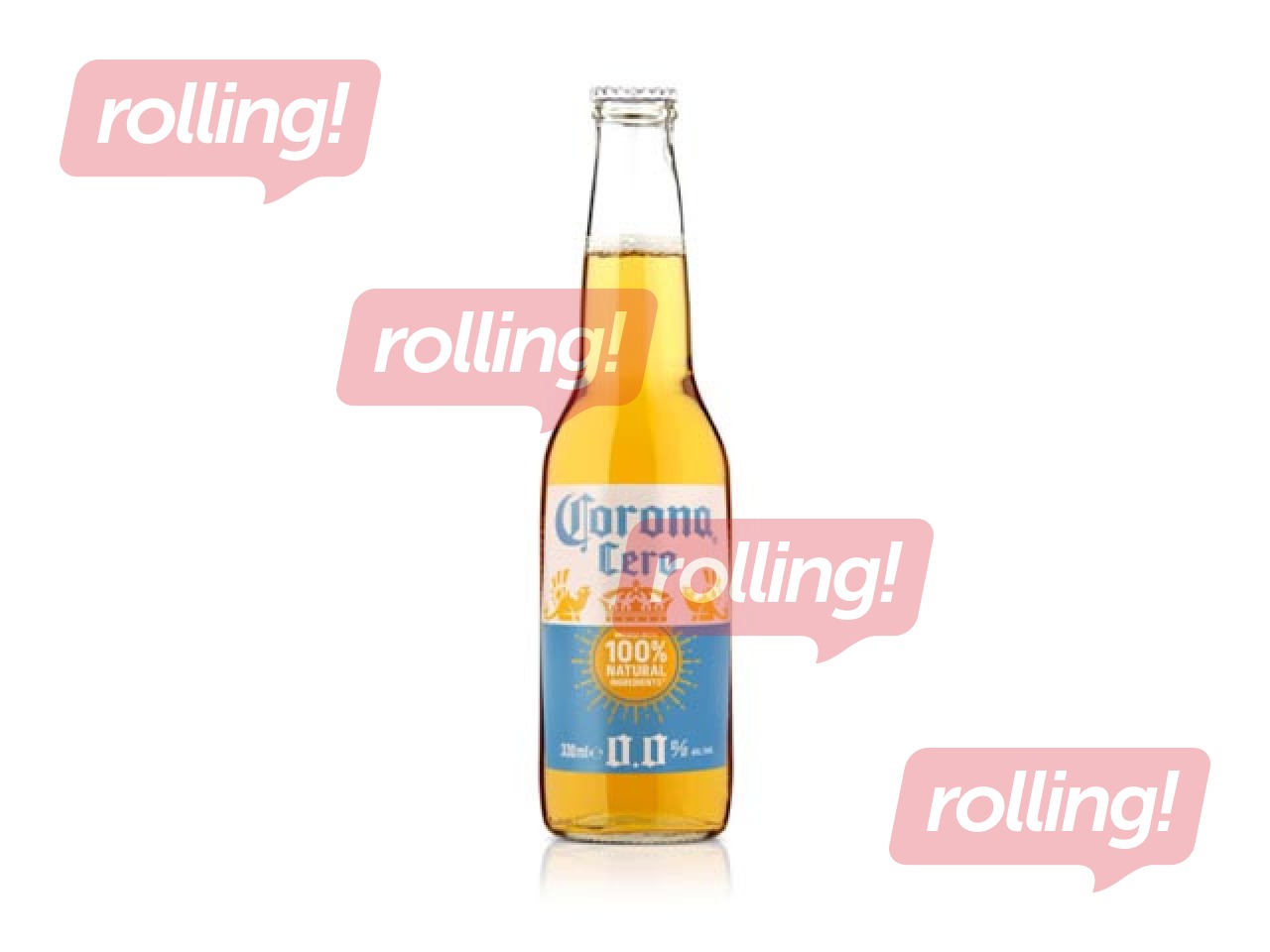 Non-alcoholic beer CORONA Cero, 0%, in glass bottle, 0.33l (deposit included)