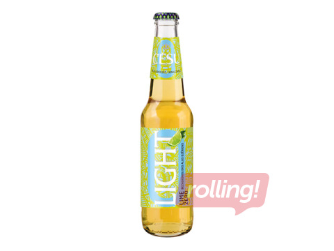 Безалкогольный пивной напиток Cēsu Light, Lime Zero, 330ml (депозит включён в цену)