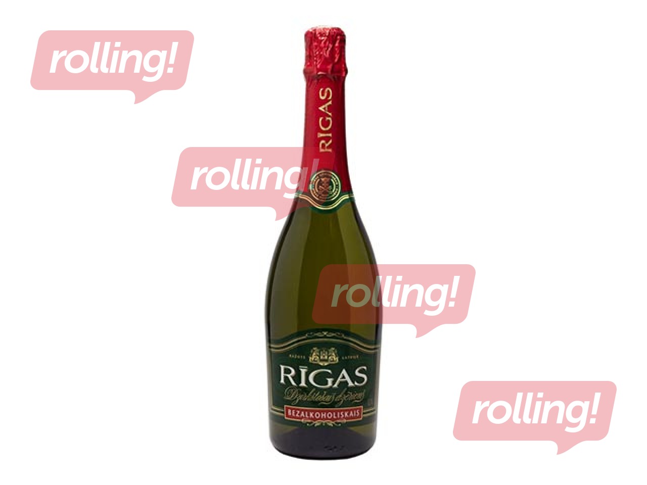 Bezalkoholiskais dzirkstošais dzēriens Rīgas Šampanietis, 750ml (Taras depozīts iekļauts cenā)