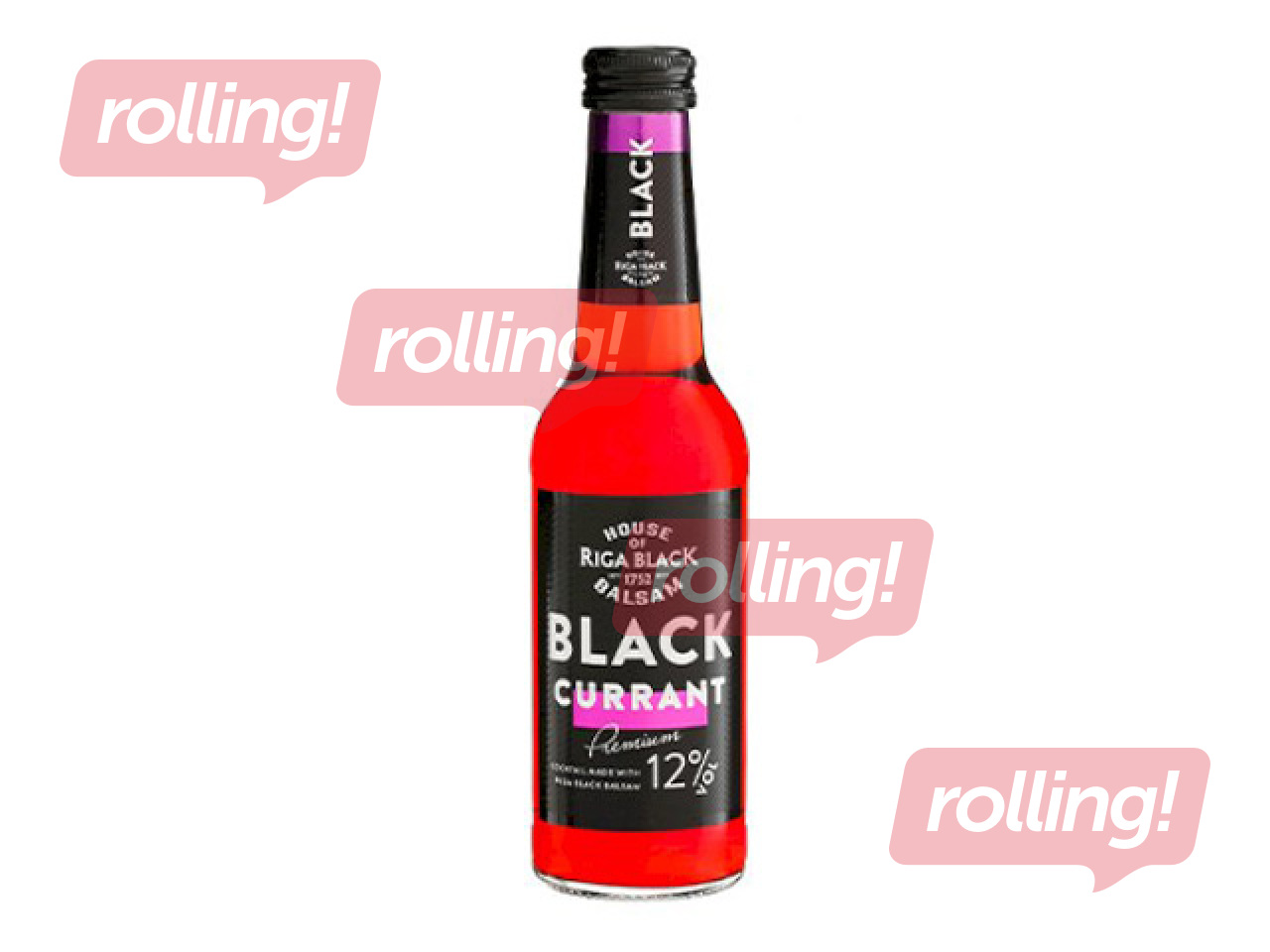 Kokteilis Black Balsam, upeņu, 12%, 250ml (Taras depozīts iekļauts cenā)