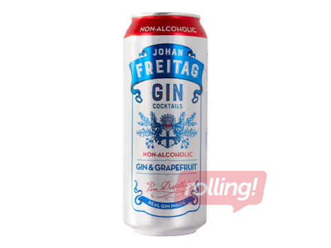 Безалкогольный коктейль Johan Freitag Gin & Grapefruit, 500мл (депозит включён в цену)