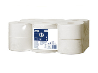 Toilet paper Tork Advanced Mini Jumbo T2, 12 rolls, 2 layers, white