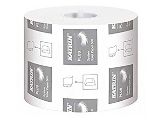 Toiler paper Katrin Plus System Toilet, 36 rolls, 2 layers, white