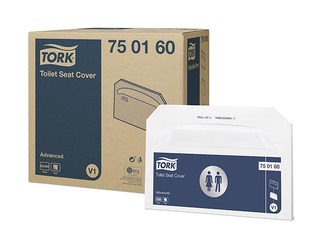 Hygienic Toilet Seat Cover Tork,  250 pcs