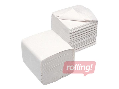 Tualetes papīrs loksnēs Kimberly Clark Scott 8109, 2 slāņi, V locījums, 11.7 x 18.6 cm, 32 paciņas