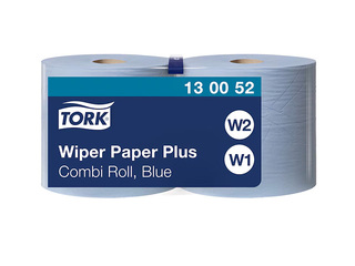 Industrial paper Tork, Plus Advanced, 255 m, 2-ply, blue, 2 rolls