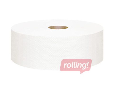 Туалетная бумага Cleanline Jumbo, 2 слоя, белая, 150м, 16 рулонов