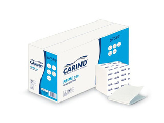 Toilet Paper Sheets Carind, Prime 225, 2-ply, white, 40 packs