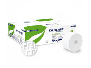 Toilet paper Lucart Eco 900, 2-ply, white, 12 rolls + PROMOTION! Buy Lucart Eco 900 toilet paper an