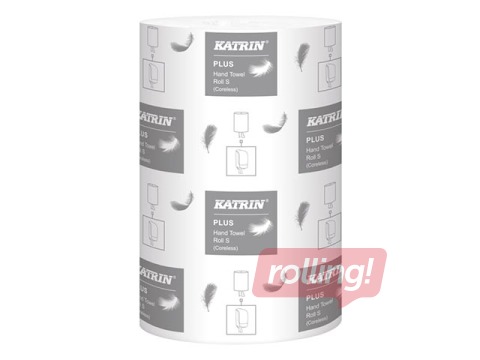 Бумажные полотенца Katrin Plus S Coreless, 12 рул., 1 сл. 