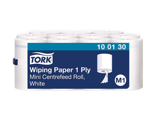Papīra dvieļi Tork Advanced Mini, M1, 1 slānis, 120m, 11 ruļļi +AKCIJA Pērc Tork papīra dvieļus u
