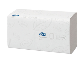 Kätepaber Tork Advanced  Soft H2, 21 pakki., 2 kihti, valge