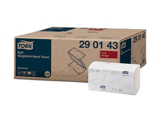 Бумажные полотенца Tork Advanced ZZ H3 290143, 15 пач., 2 сл., бел.