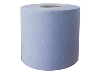 Industriālais papīrs Premium, 3 kārtas, zils, 380m, 1 rullis