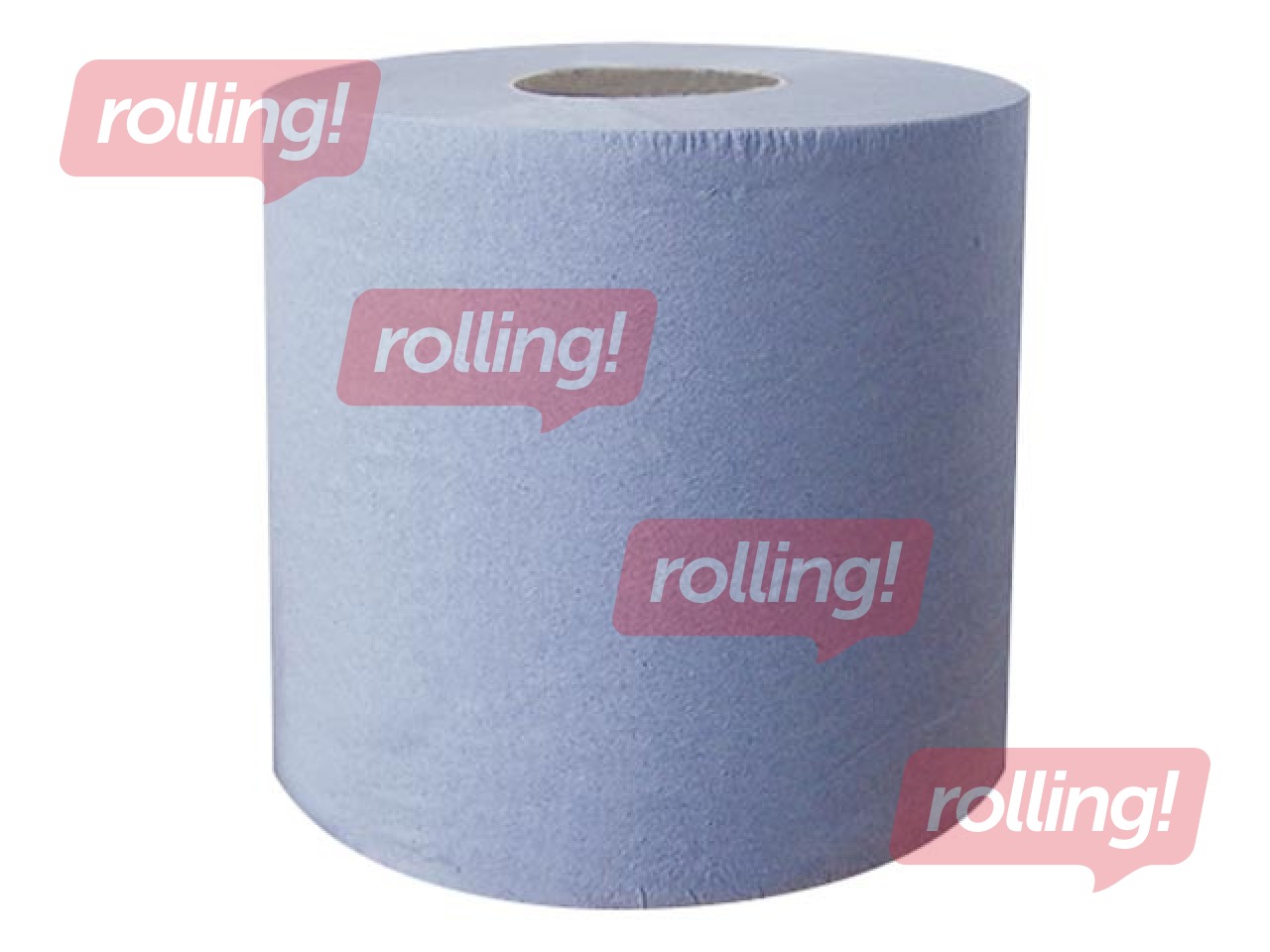 Industriālais papīrs Premium, 3 kārtas, zils, 380m, 1 rullis